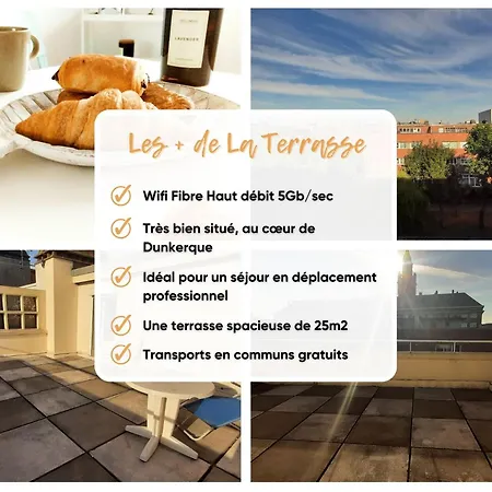 Apartament La Terrasse - Hyper Centre Et Proche